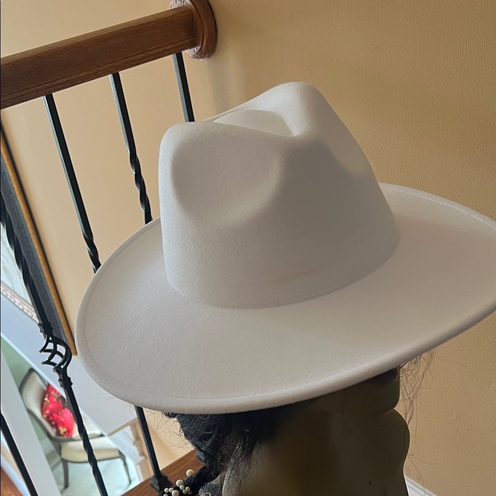 Wide Stiff Brim Fedora - Unisex Hat - Sun Protection Fashion Accessory